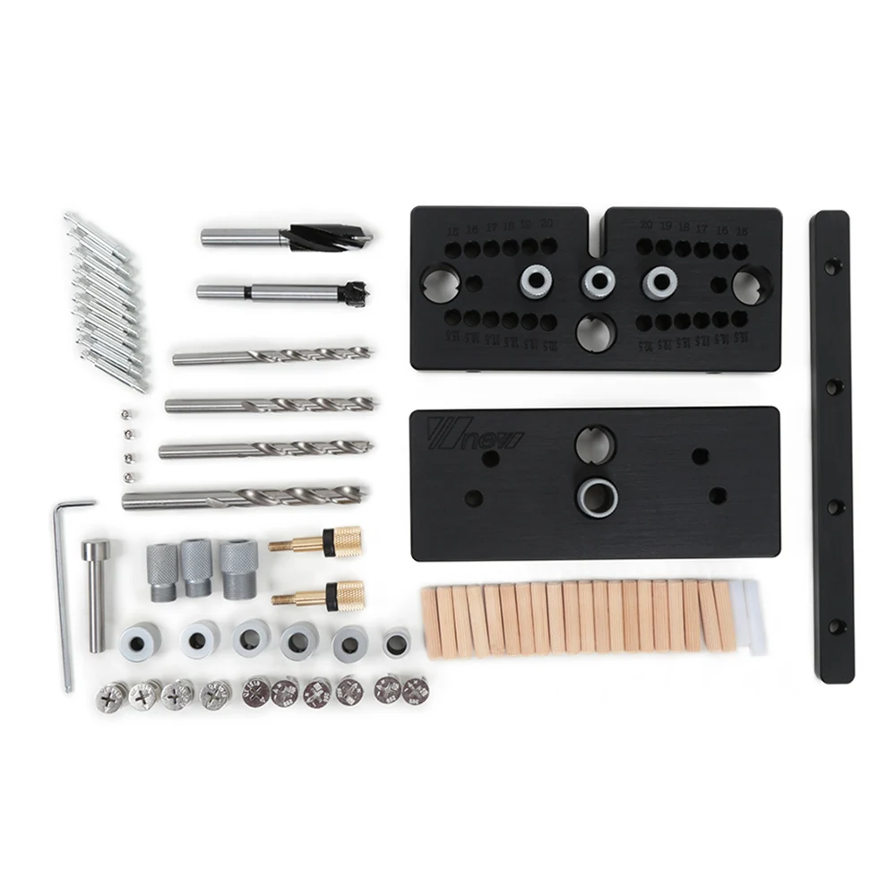 

NE Woodworking Hole Opening Locator Positioning Tool Kit DIY Woodworking Tools Electric Hand Tool Parts Hole Opening Tools Kit