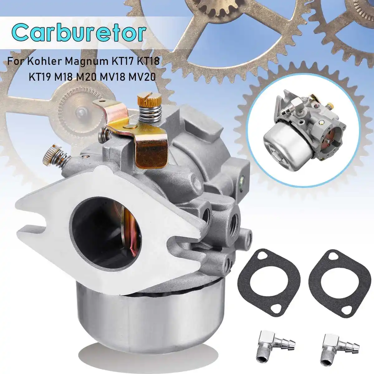 

Carb Carburetor For Kohler for Magnum KT17 KT18 KT19 M18 M20 MV18 MV20 52-053-09