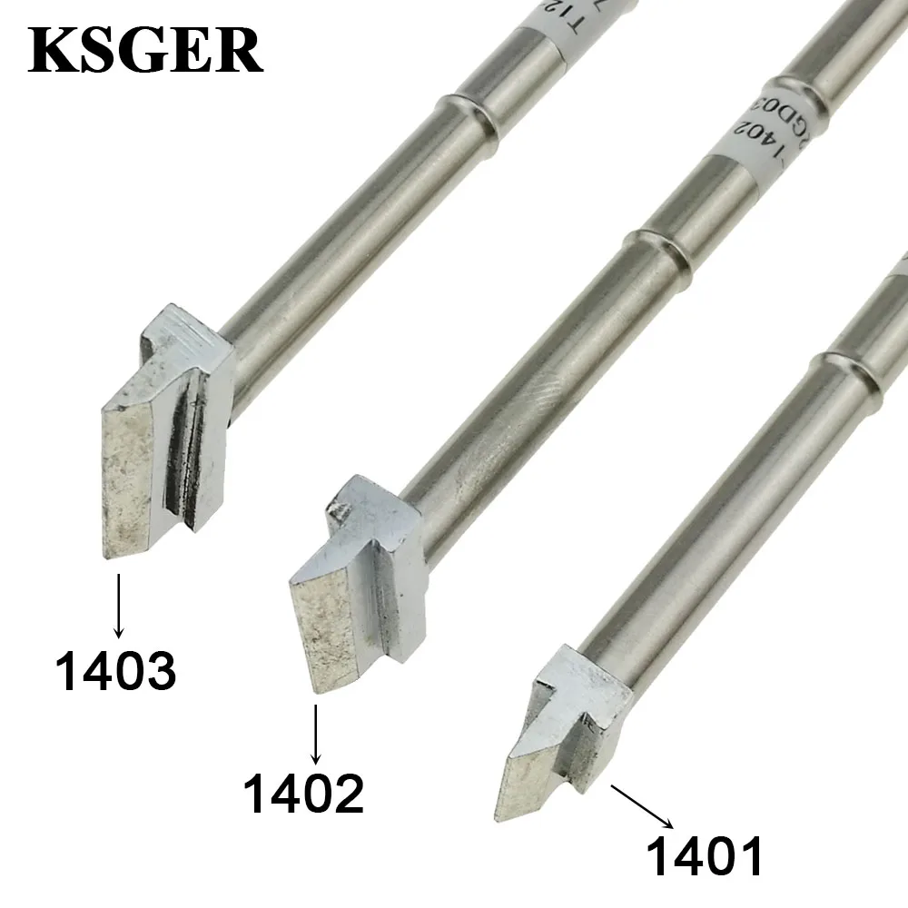 KSGER T12-1401 1402 1403 STM32 O светодиодный/светодиодный паяльная станция DIY сварочный наконечник паяльник для FX951 Hand8S Инструменты для ремонта расплава олова