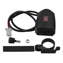 Мотоцикл Руль адаптер питания зарядное устройство водостойкий двойной USB мотоцикл прикуриватель зарядное устройство на руль розетка черный Мотоцикл Руль адаптер питания зарядное устройство водостойкий двойной USB мотоцикл прикуриватель зарядное устройство на руль розетка черный