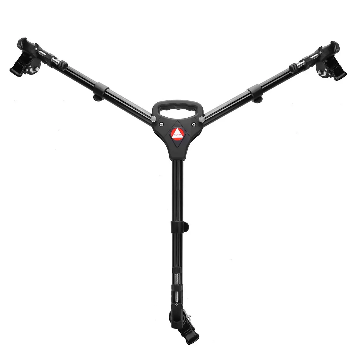  FFYY-KINGJOY pangshi VX-600 Photography Heavy Duty Tripod Dolly with Wheels and Adjustable Leg Moun