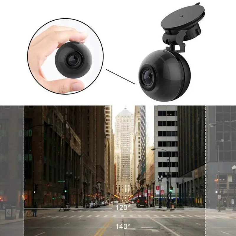  For M7 Plus Mini WiFi Dash Cam FHD 1080P Mini Dashboard Camera 140 Degree Wide Angle Car Driving Re