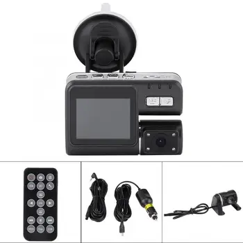 

Car DVR Camera Remote Control Dual Lens 1080P HD Car DVR Dash Camera Video Driving Recorder Night Vision car accessories