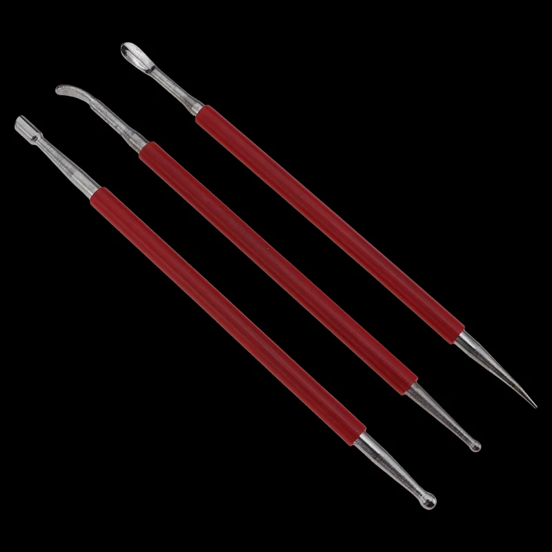 

DIY leather edge stamping carving tool set 3pcs/lot