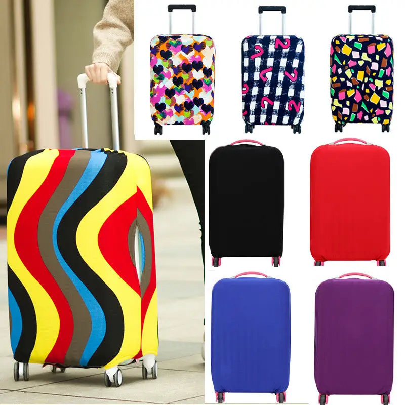 

Hot New Travel Luggage Cover Protector Elastic Suitcase Bag Dust-proof Anti Scratch