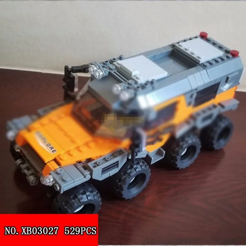 

Star XB03027 Highest Quality Full Terrain Vehicle Spelling Insert Assembling Alpinia Building Blocks Small Grain DIY Toys 529pcs