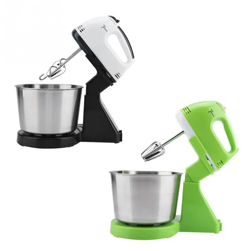 New Electric Stand Mixer Whisk Machine Egg Beater Blender Mixing Bowl