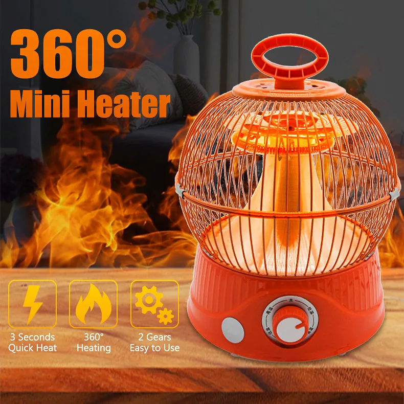 

220V 900W Mini Fan Heater Electric Heater Desktop Household Heater Stove Radiator Warmer Machine Heater Fan For Winter