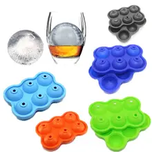 Американский силиконовый виски со льдом кубический шар производитель плесень Сфера плесень вечерние бар лоток Круглый