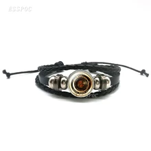 Antique Camera Lenses Black Leather Bracelet, Glass Cabochon Photography Jewelry Multi-layered Bracelet ,Men Women Gifts Antique Camera Lenses Black Leather Bracelet, Glass Cabochon Photography Jewelry Multi-layered Bracelet ,Men Women Gifts