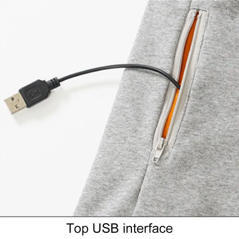 Одежда с электрическим подогревом жилет умная рубашка через USB термобелье