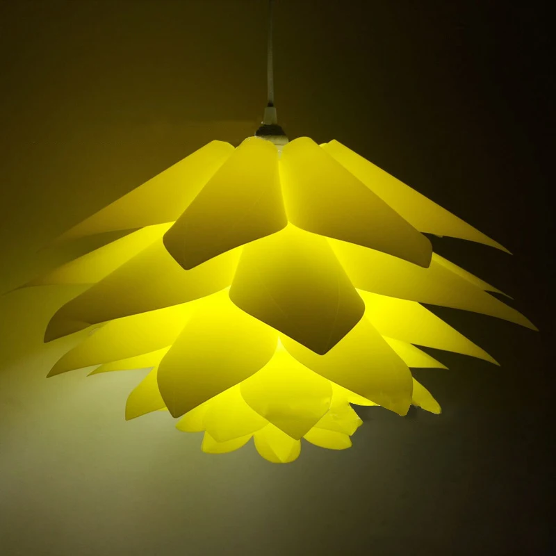 Tinfence DIY Лотос люстра PP кулон Droplight тенты потолочные украшения комнаты головоломки