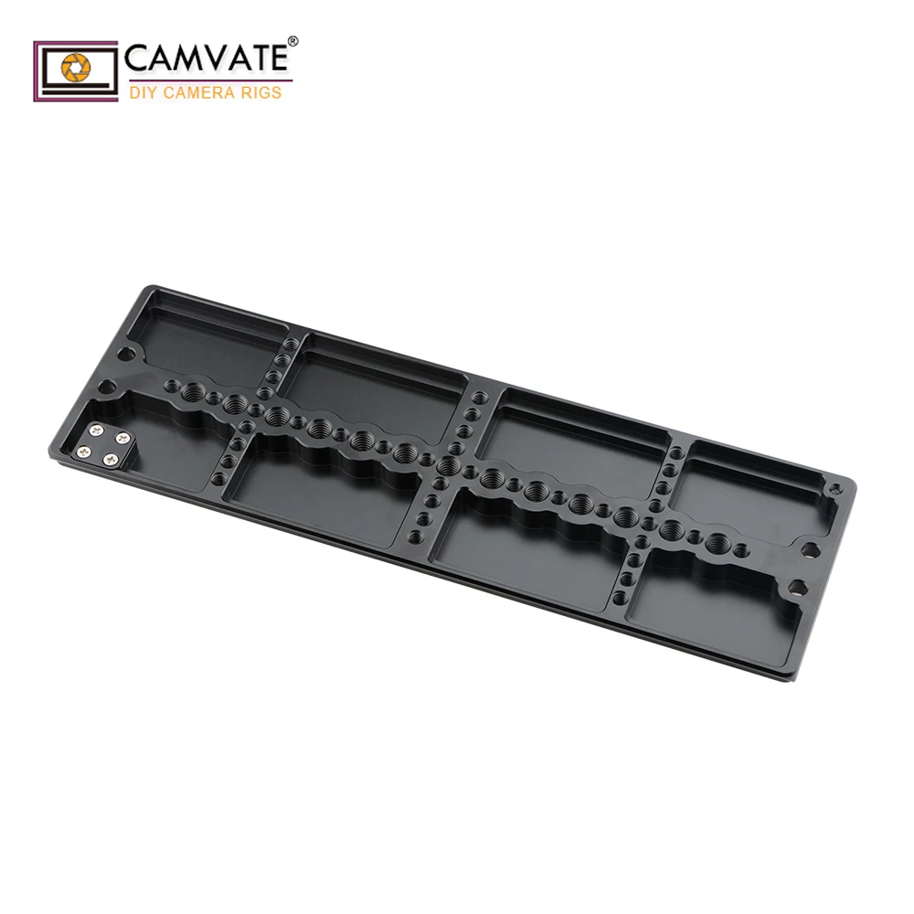 CAMVATE 12 &quotМногофункциональный ARRI Стандартный ласточкин хвост мост пластина с