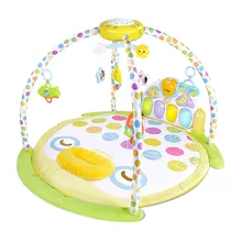 1 шт., Детская Рамка для тренажерного зала, многофункциональная мультяшная креативная педаль для фортепиано, музыкальный игровой коврик, одеяло, пианино, фитнес-рамка, подарок для мальчиков и девочек