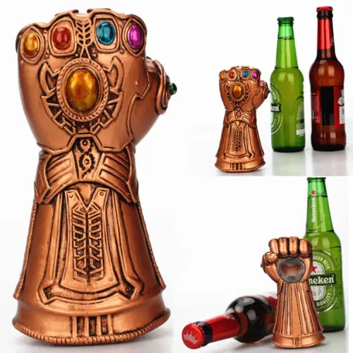Новинка Thanos перчатка с крагами открывалка для пива вина бутылок Сода стеклянные