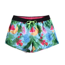 Женские летние пляжные шорты, для пляжа Surf Шорты Бермуды, купальнве костюмы Для женщин Свободные ванный комплект Plavk пот доска пикантные Run