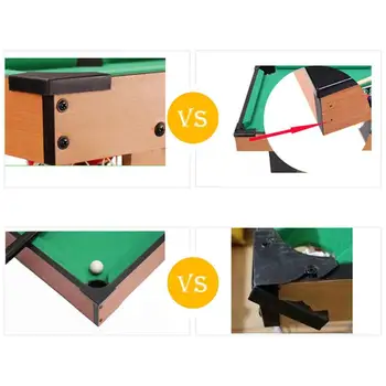 

Mini Snooker Table Set Top Pool Game Billiard Ball Kid Children Toys