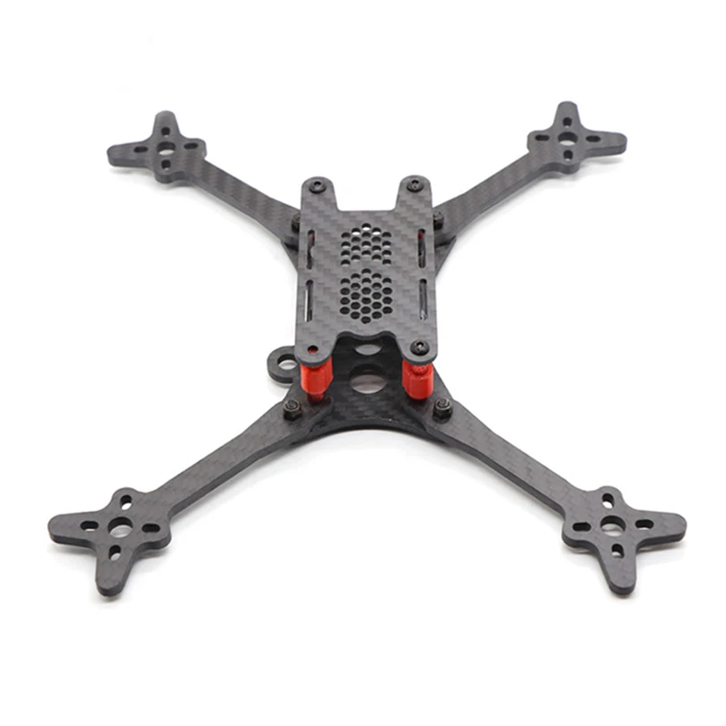 Floss 215 мм Колесная база FPV рама комплект углеродного волокна CF стойка для DIY Racing Drone