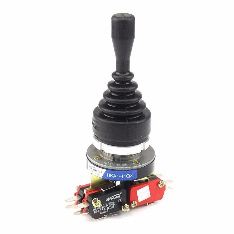 

30mm Joystick Switch Maintained Momentary 4 Position Self Latching Spring Return Cross Wobble Stick Switch Hka1-41qy/hka1-41qz