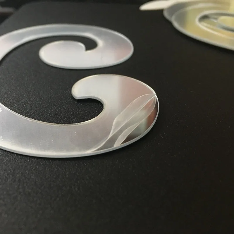3d наклейка на стену акриловая для комнаты зеркальный светильник DIY Декор дома