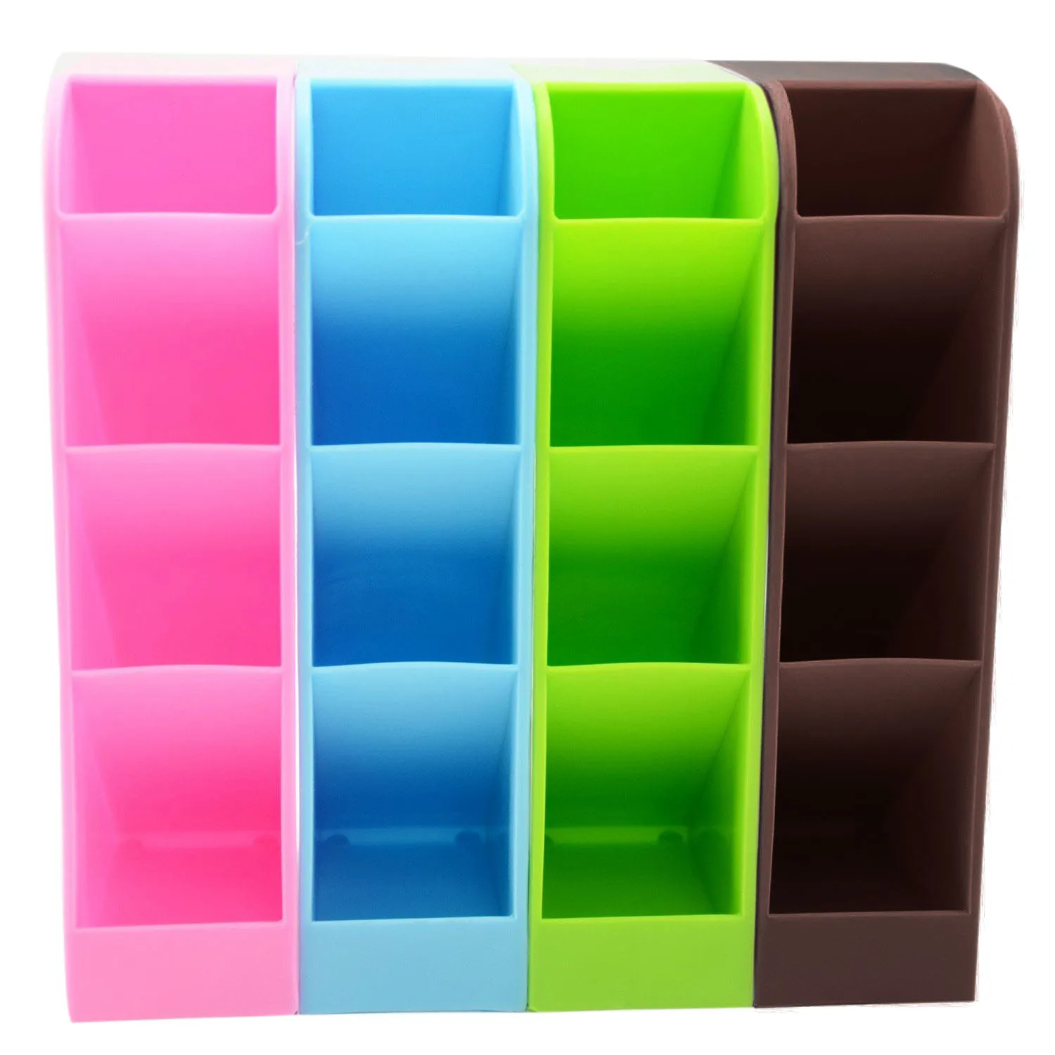 

Multifunction Four Grid Desktop Storage Organizer Box for Office,stationery Pen, Socks, Make up Tools(set of 4)