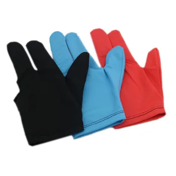 

200pcs Durable 3 Fingers Glove for Billiard Pool Snooker Cue Shooter