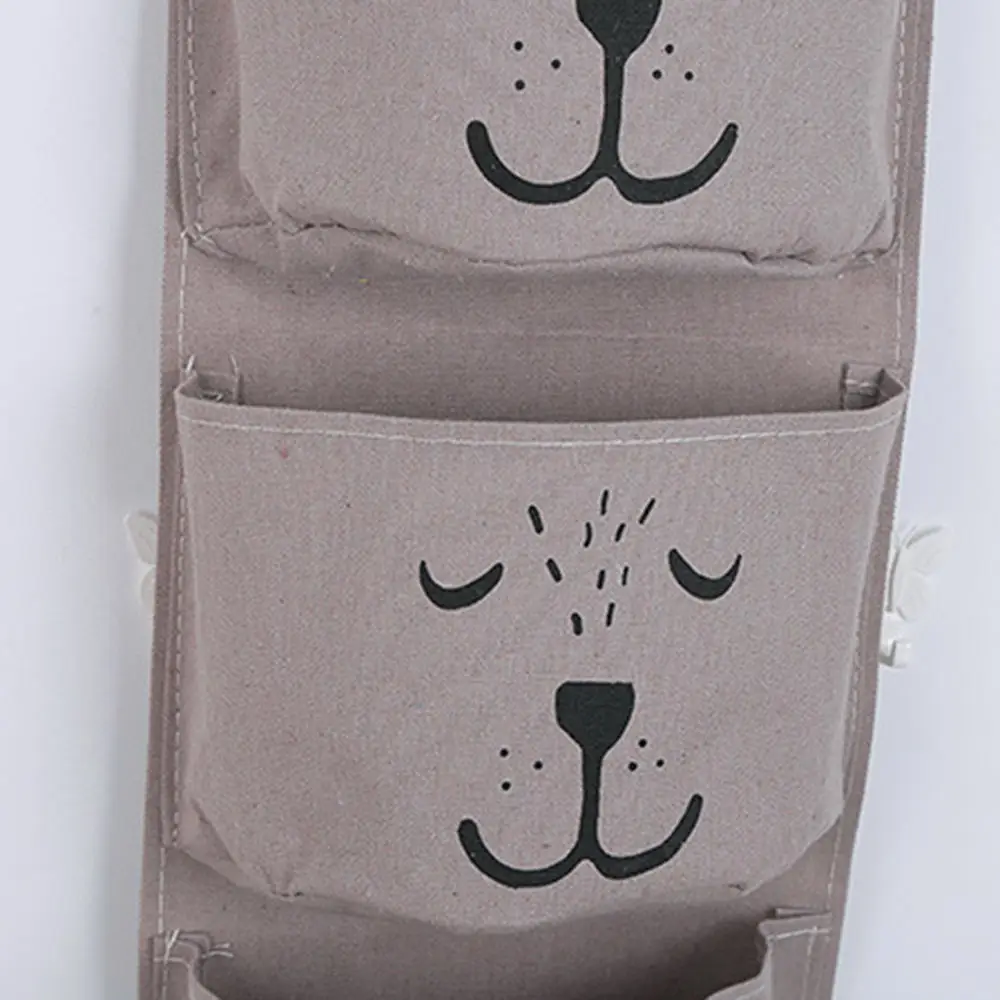 3 Pockets Cute Wall Hanging Storage Bag Closet Organizer Linen Closet Storage Bag Children Room Stuff Organizer Pouch Decor 3 Pockets Cute Wall Hanging Storage Bag Closet Organizer Linen Closet Storage Bag Children Room Stuff Organizer Pouch Decor