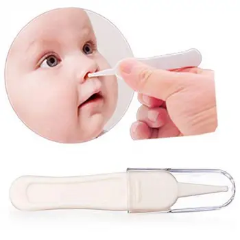 

Baby Dig Booger Clip Infants Clean Ear Nose Navel Safety Cleaning Tweezers Safe Forceps Baby Ear Nose Cleaning Tools #17