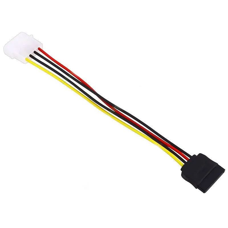 IDE//Molex//IP4//4-pin to SATA Power 15-pin Connector Converter Adapter Cable