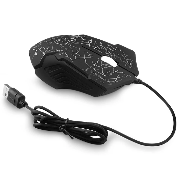 X9 USB Проводные оптические Игры Мышь Игровые мыши 4000 Точек на дюйм светодиодный