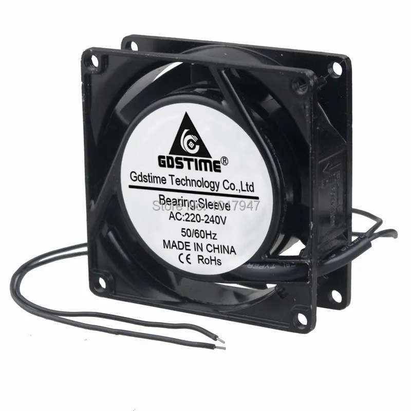 

GDT AC 220V 240V Cooling Fan 2wire 8CM 80x25mm 8025