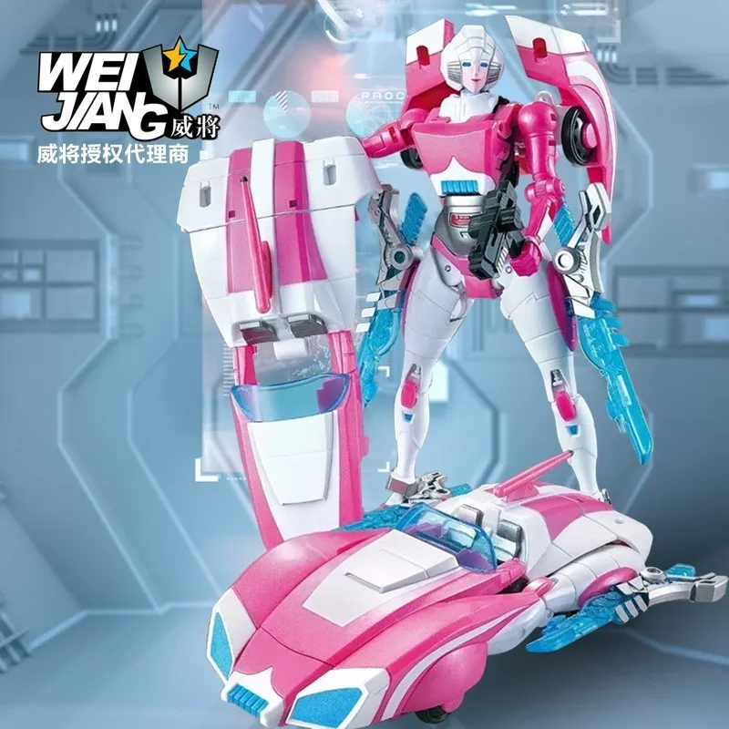 WEIJIANG W8039 трансформация Gunpla Figma автомобиль деформируемый робот Op Commander более 30 см Abs пластиковый сплав игрушка для мальчика унисекс