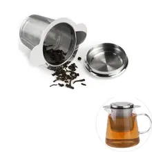 1 шт. фильтрующий лист из нержавеющей стали, чайная корзинка для заварки для чашек и кружек