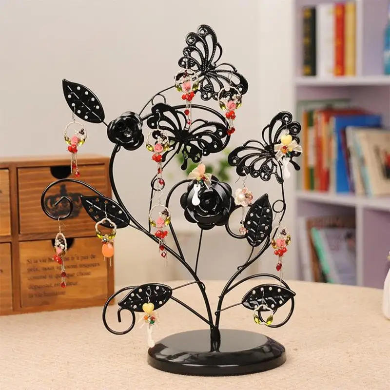 

Butterfly Tree Jewelry Organizer Jewelry Rack Display Necklace Bracelet Holder Earring Holder Jewelry Display Stand Rack Hanger