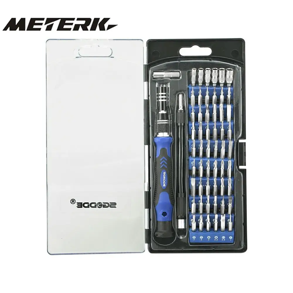 

54 Bit Driver Kit 58 in 1 Screwdriver Kit Multi-function Fixing Hand Tools Set for Mobile Phone Computer