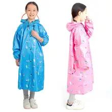 Детский плащ в мультяшном стиле, снаряжение для путешествий, альпинистский плащ с рюкзаком, аксессуары для дождливого дня