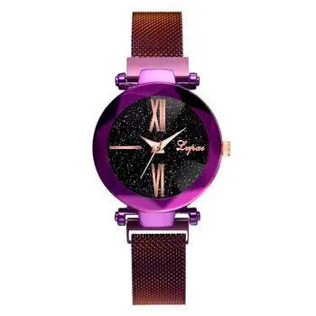 

Lvpai Fashion Steel Watch Female Star Sky Women'S Clock Special Design Magnetic Buckle Ladies Watch