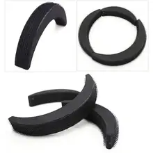 3 шт., простая Новинка, изысканная пластиковая накладка для волос, зажим в форме полумесяца для женщин, девушек, девушек, його, бега