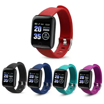 

116 Plus 1.3 inch Smart Bracelet Heart Rate Monitor Fitness Sport Wristband