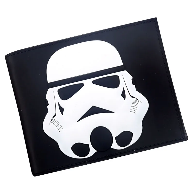 

Star Wars wallet Darth Vader Star Wars Storm Troops Bo Buffett Bi-Fold BB-8 Short Wallets With Card Holder Men's Purse