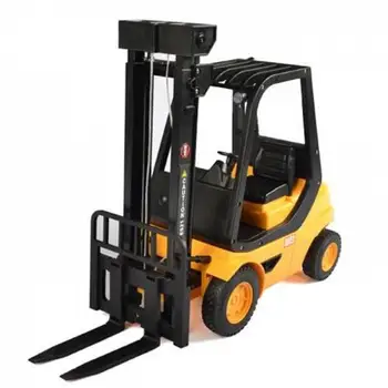 

LeadingStar Kids Eletric Remote Control Engineering Forklift Mast Raises and Lowers Simulated Light Modeling Toy Children Gifts