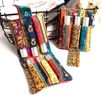 

Essential Oil Bag Canvas Portable Essential Oil Carrying Case Essential Oil Case Aromatherapy Travel Organizer Protects Bag