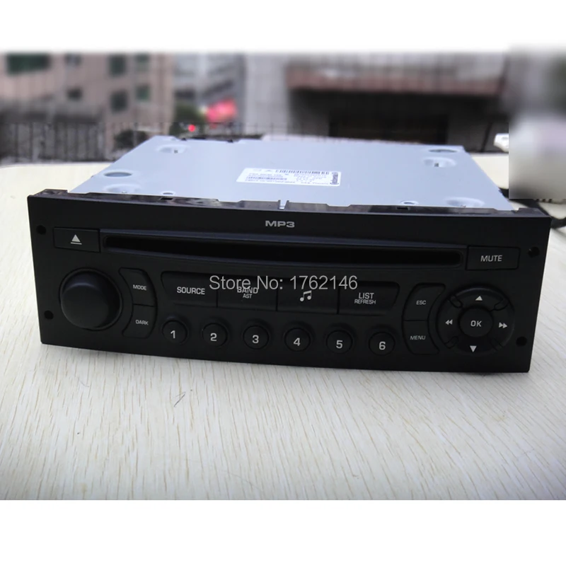 Original RD45 CD PLAYER+ Monitor Car Radio USB AUX Bluetooth PARTNER EXPERT RCZ RADIO FOR PEUGEOT 207 308 3008 5008 807