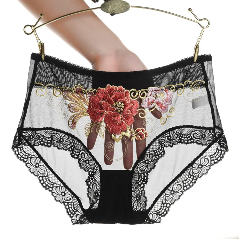 embroidered underwear