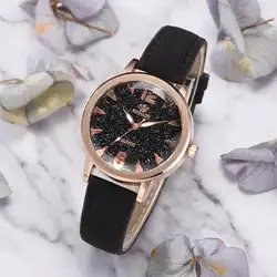 Роскошные для женщин часы Магнитная звездное небо женские кварцевые Wristwatche Модные женские наручные часы reloj mujer 2019