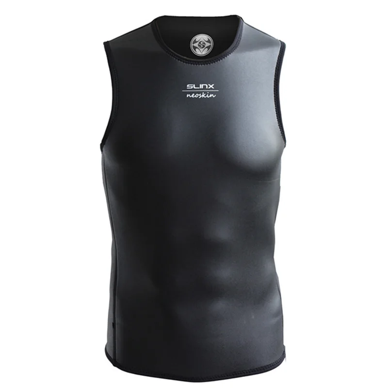 SLINX 2 ملليمتر النيوبرين بذلة سترة الرجال Snokling دعوى الغوص السباحة سترة الدافئة بذلة سترات أكمام تصفح اليوغا