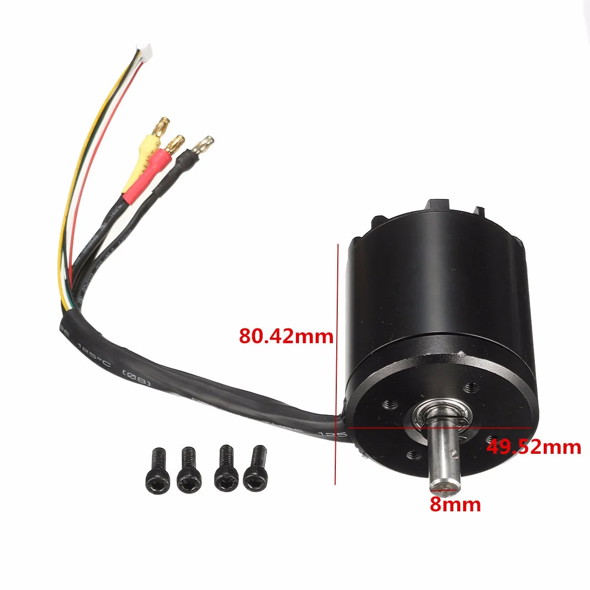 Бесщеточная модель 5065 50 65 270KV 1820W для электрического скейтборда 3 8s|Двигатель