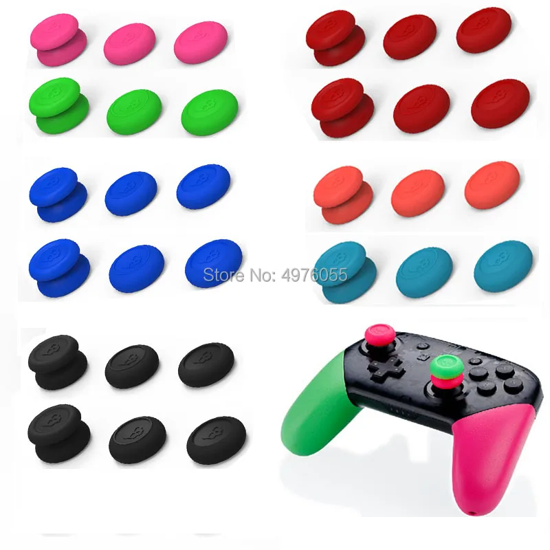 

Skull & Co. FPS Master CQC Elite Thumb Grip Set Joystick Cap Button Cover for Nintend Switch Pro Controller for ps4