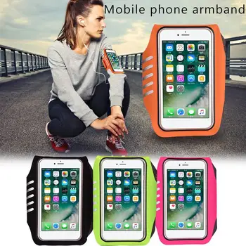 

Mobile Phone Armband Touch Screen Fingerprint Unlock Belt for Outdoor Sports Yoga Running