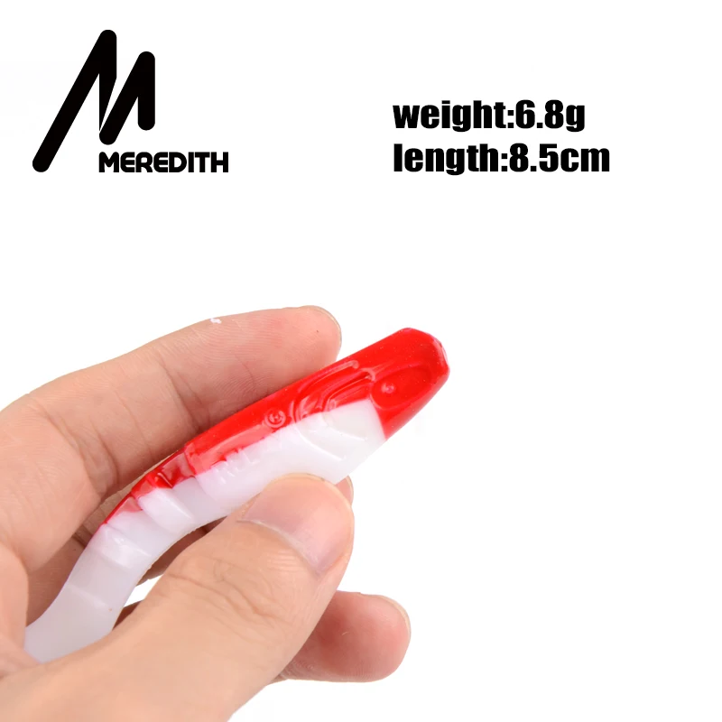 MEREDITH приманка для ловли окуня 3 35 дюйма 8 шт.|Наживки| |